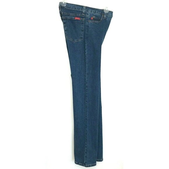 NYDJ Not Your Daughters Jeans Women 4 Blue Denim Tummy Tuck Boot Cut Vintage USA - Picture 11 of 12